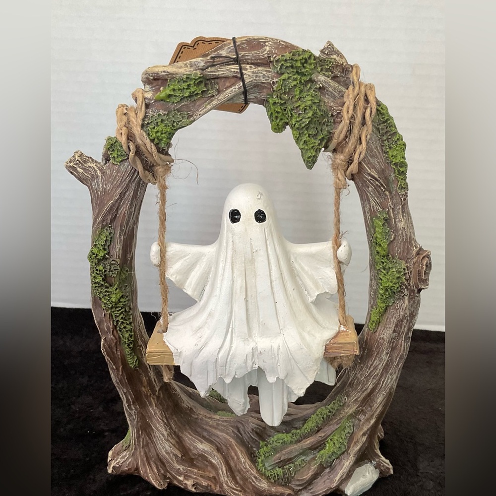 Ghost Swinging in a Tree
